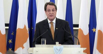 El presidente de Chipre, el conservador Nikos Anastasiades