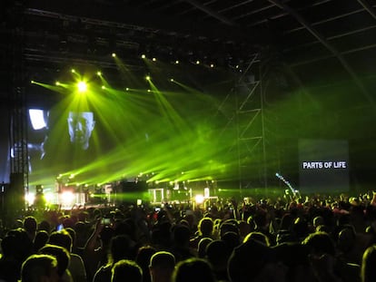 Paul Kalkbrenner en el Mad Cool en el escenario que debió tocar Massive Attack.