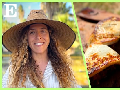 Receta original de pan de dátil con queso de chiva