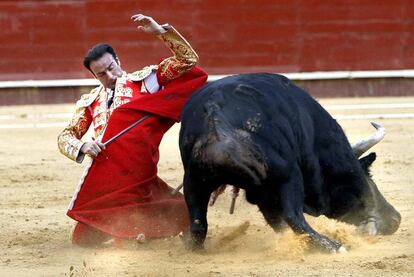 Enrique Ponce, en Valencia.