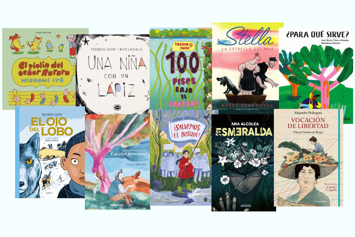 10 libros para lectores de 4 a 16 años para amenizar las largas tardes de verano 