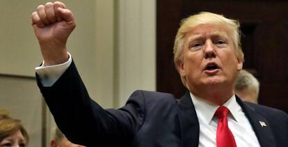El presidente de EE UU, Donald Trump.