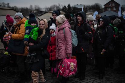 Más de un millón de personas han llegado a Polonia procedente de Ucrania.