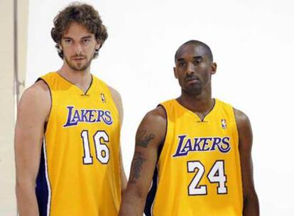 Pau Gasol y Kobe Bryant