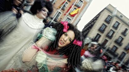 Pasacalles del Carnaval de Madrid en una imagen de archivo.