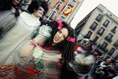 Pasacalles del Carnaval de Madrid en una imagen de archivo.