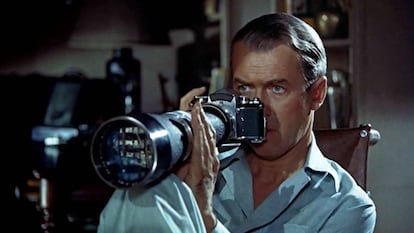 Fotograma de 'La ventana indiscreta'.