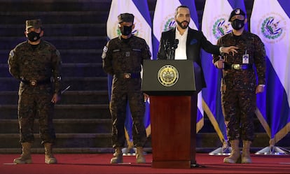 Presidente de El Salvador Nayib Bukele