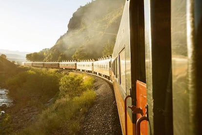 El Tren Chihuahua Pacífico, Chepe, de México. 