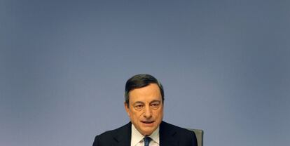 El presidente del BCE, Mario Draghi. 