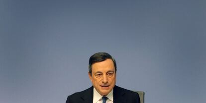 El presidente del BCE, Mario Draghi.