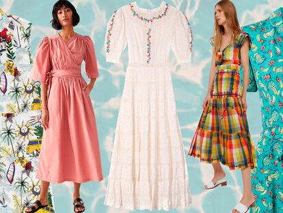 19 vestidos midi para disfrutar en la nueva normalidad