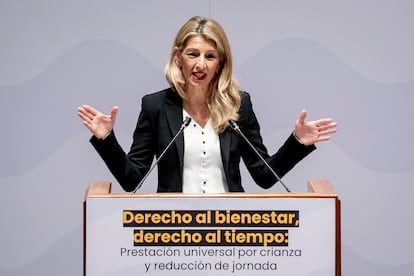 La vicepresidenta segunda y ministra de Trabajo y Economía Social, Yolanda Díaz.