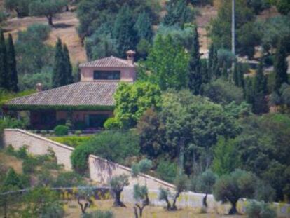 Vivienda de Dolores de Cospedal y su marido el empresario Ignacio López del Hierro, en el cigarral de la ermita de Toledo.