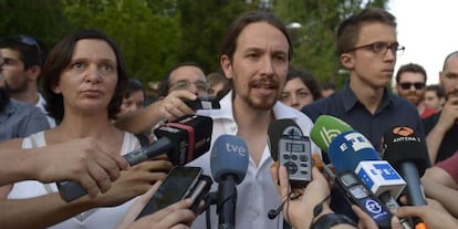 El líder de Podem, Pablo Iglesias.