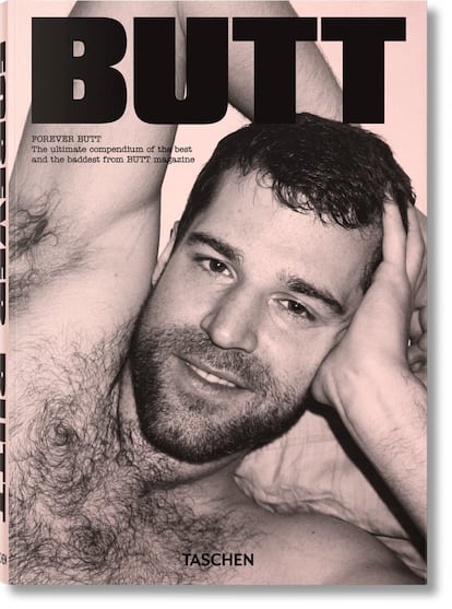 La portada del libro recopilatorio con fotografías y textos de BUTT, 'Forever BUTT', que editó Taschen en 2014.