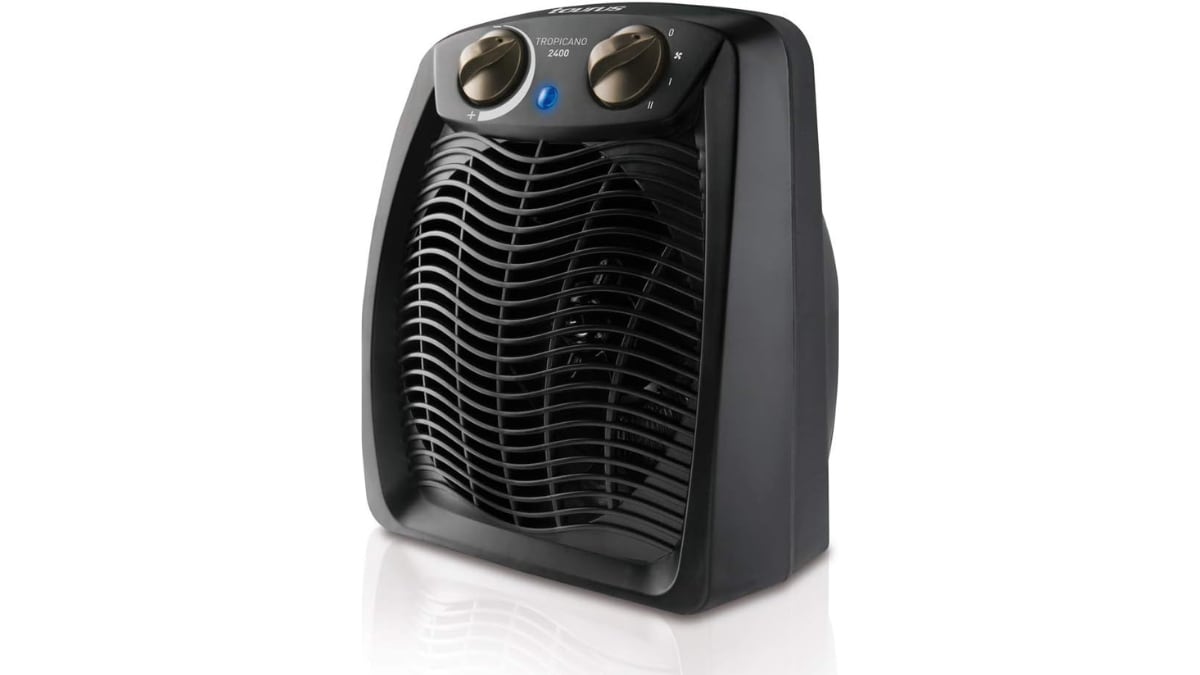 El calefactor Taurus Tropicano 2400 tiene la certificación de eficiencia energética clase A+.