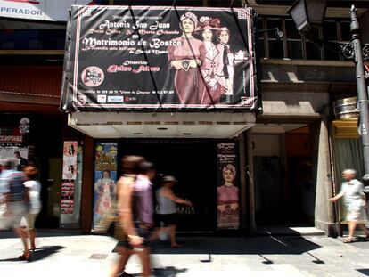 El teatro Arlequín.