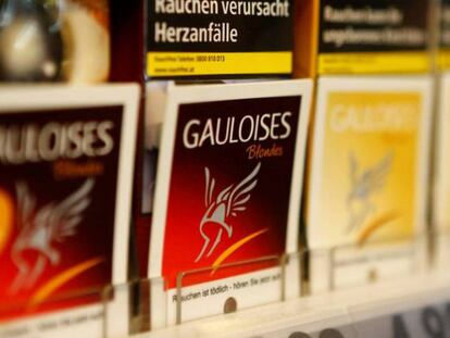 Paquetes de cigarrillos Gauloises, de Imperial Brands.