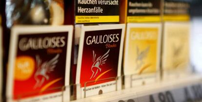 Paquetes de cigarrillos Gauloises, de Imperial Brands.