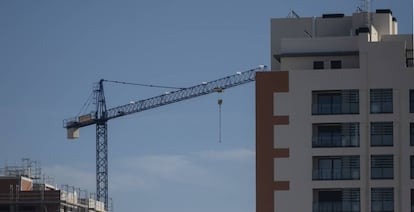 Edificio residencial, en Madrid.