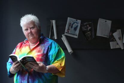 La escritora Val McDermid, en un hotel de Madrid.