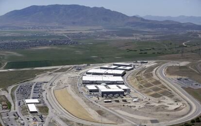 Centro de datos de la NSA, en Utah.