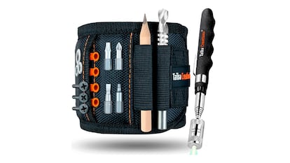 Regalos con oferta para el día del Padre sobre fondo blanco.