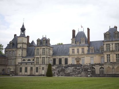 Castillo de Fontainebleau (Francia) donde se robaron quince piezas de valor incalculable.