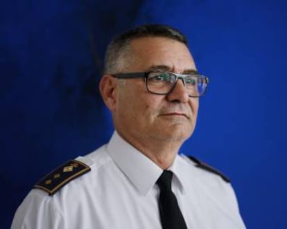 The new Chief of Police, Josep Palouzié.
