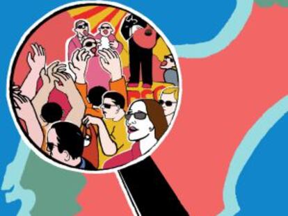 Políticos con mariachis