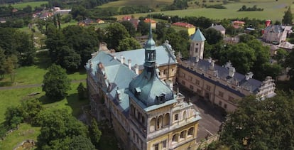 Exterior del castillo de Stružná (República Checa).