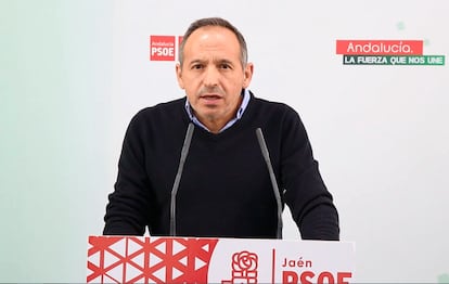 Julio Jacinto Viedma, durante una rueda de prensa.