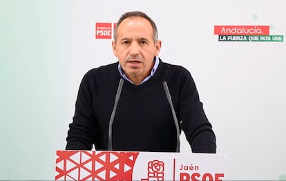 Julio Jacinto Viedma, durante una rueda de prensa.