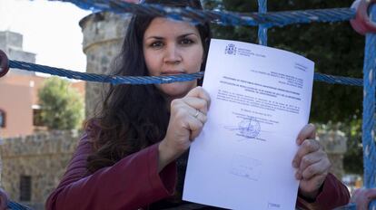 Idaira Santana Álvarez, afectada por los prestamos renta universidad.