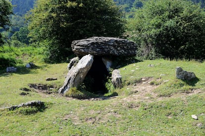 El dolmen de Arrako, en Navarra.