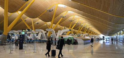 Imagen del aeropuerto Adolfo Suárez Madrid-Barajas.