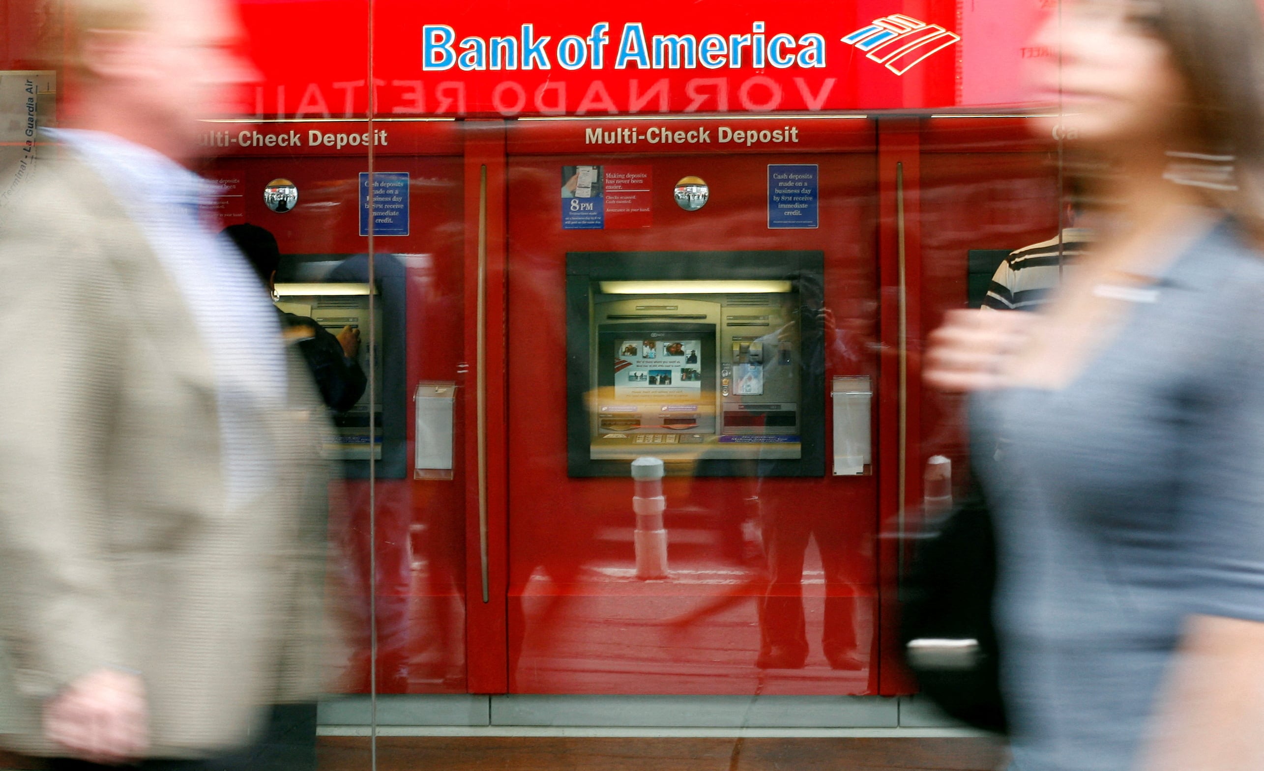 Sucursal de Bank of America en Nueva York.
