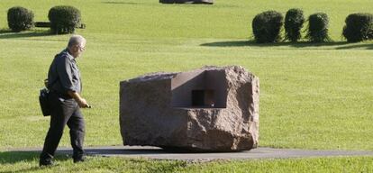 Los jardines de Chillida-Leku en 2011, cuando el museo aún estaba abierto al público. 