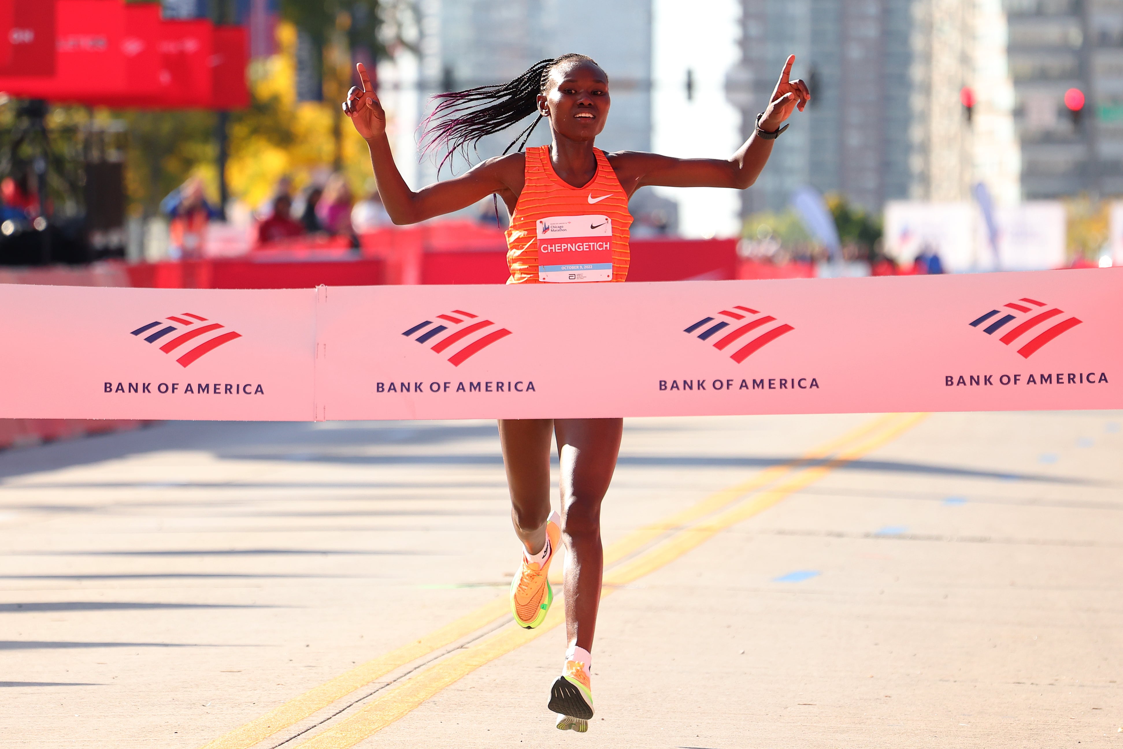 La keniana Ruth Chepngetich pulveriza en Chicago el récord del mundo de maratón: 2h 9m 56s