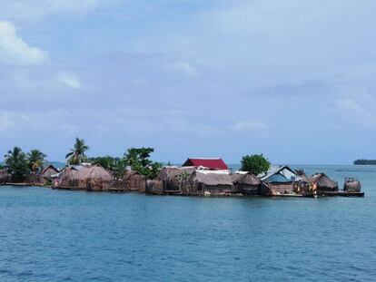 Los gunas se quedan sin islas