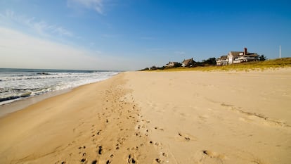 Una de las playas de East Hampton, en el Estado de Nueva York.