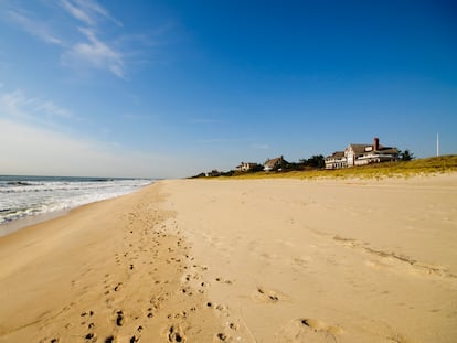 Una de las playas de East Hampton, en el Estado de Nueva York.