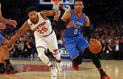 Westbrook y Rose.