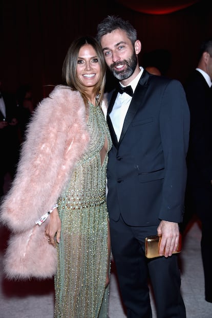 Heidi Klum y Milan Blagojevic.