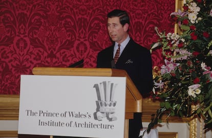 Discurso en el Instituto de Arquitectura Príncipe Carlos, en 1992.