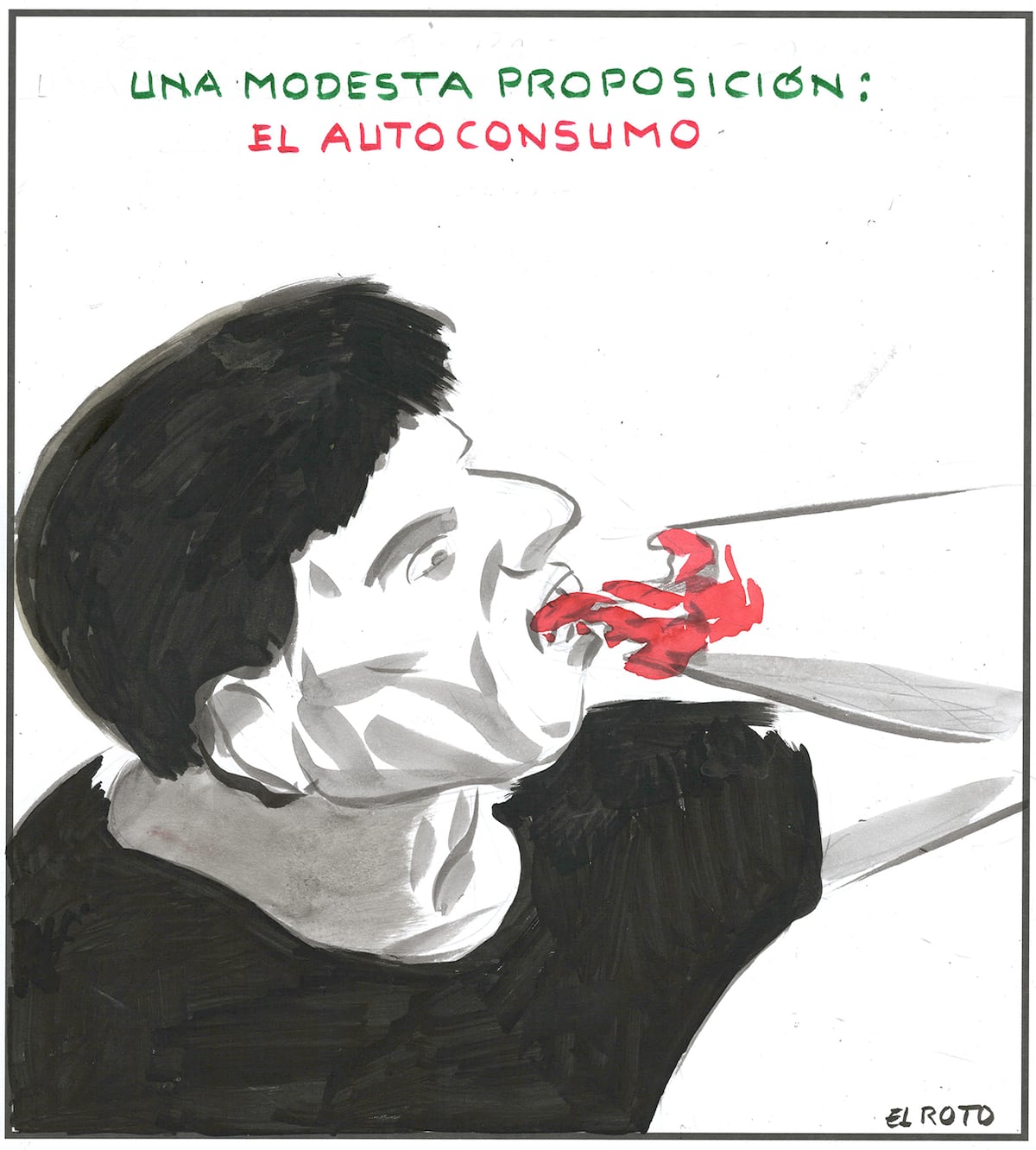 El Roto: autoconsumo