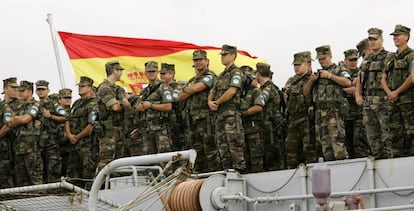 Militares españoles