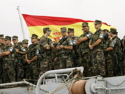 Militares españoles