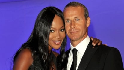 Naomi Campbell y Vladislav Doronin, en mayo de 2010.